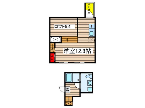 RadIAnce大江の物件間取画像